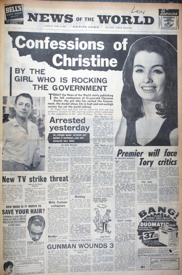  Christine's shocking story shook the world and led to the toppling of the Macmillan government