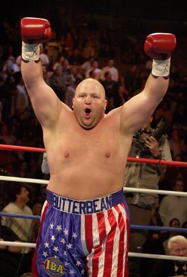 Eric 'Butterbean' Esch fought 91 times as a pro boxer, winning 77 times