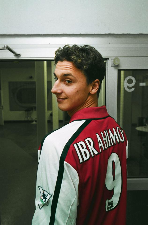  Zlatan Ibrahimovic almost joined Arsenal in 2000... but a trial changed his mind