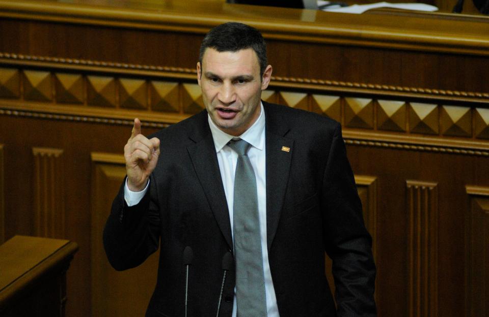  Vitali Klitschko sees the EU as the 'model for development' for Ukraine