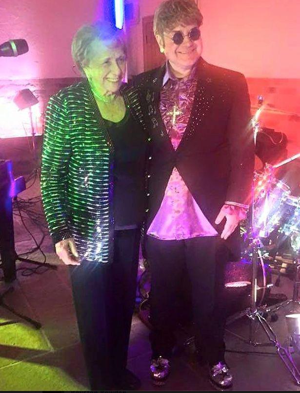  Sheila hired an Elton John tribute act to attend her 90th birthday after falling out with her son