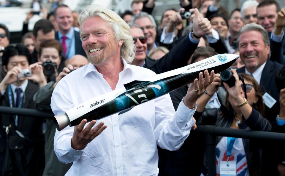  Sheikh Mansour owns shares in Virgin Galactic and is pals with Richard Branson