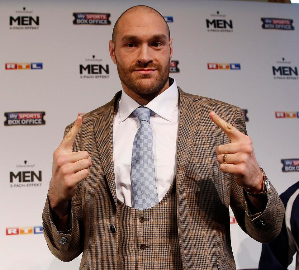  Tyson Fury fashion has always been out there