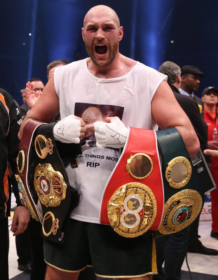  Tyson Fury shocked the boxing world when he defeated Wladimir Klitschko back in 2015 - but failed a drugs test soon after