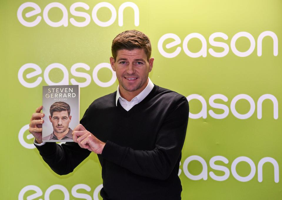  But Liverpool fans took particular delight that Yannick Bolasie had Steven Gerrard's book in his cabinet