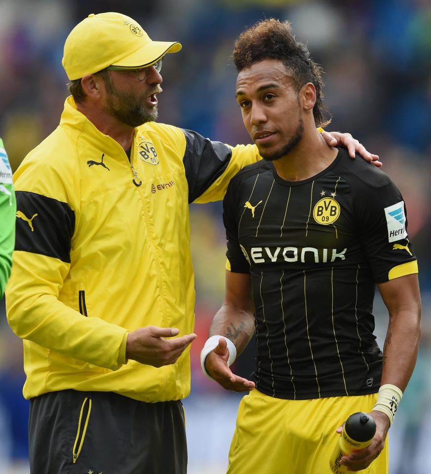  Jurgen Klopp could be keen on a reunion with Pierre-Emerick Aubameyang