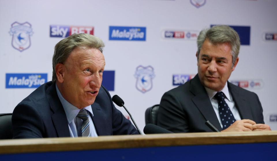  The Cardiff City boss has confirmed that he is in talks regarding a new contract