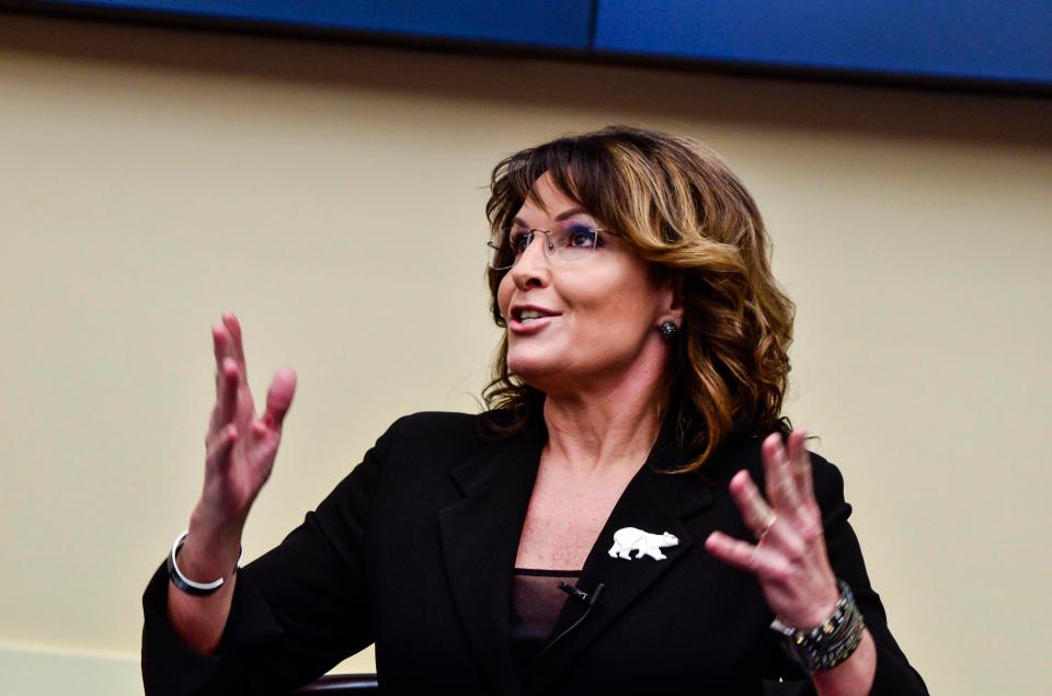  Sarah Palin was the first female and youngest ever governor of Alaska when she was elected in 2006