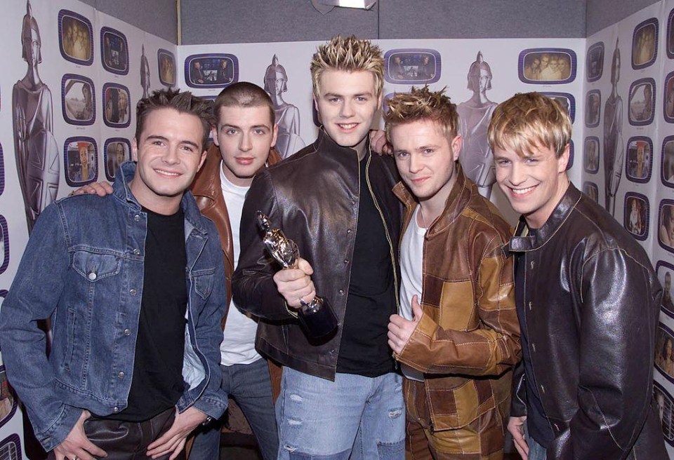 Westlife disbanded in 2012 although Brian McFadden left back in 2004