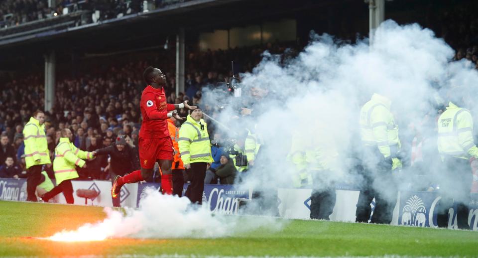  Red cards and goals are the staple of Merseyside derbies down the years