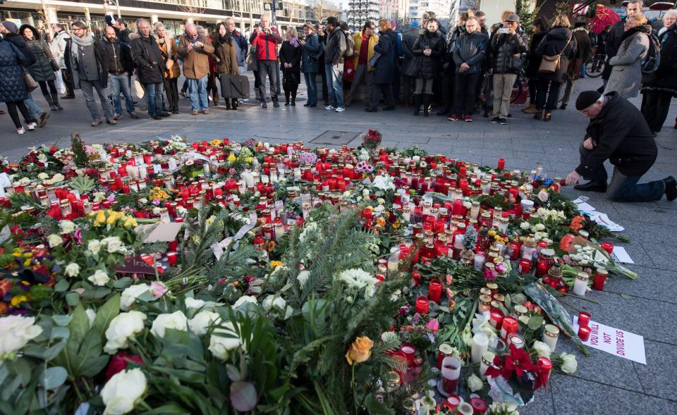  A hijacked lorry was used in the Berlin terror attack that ploughed down 12 at a Christmas market last year