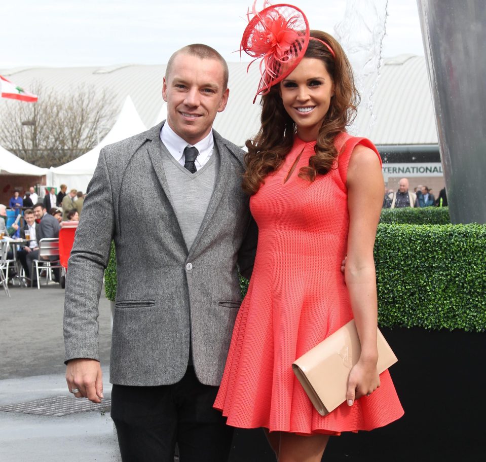  Danielle Lloyd and Jamie O'Hara in happier times