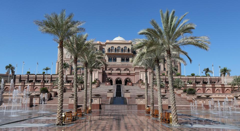  Emirates Palace has been universally described as the best hotel in the world