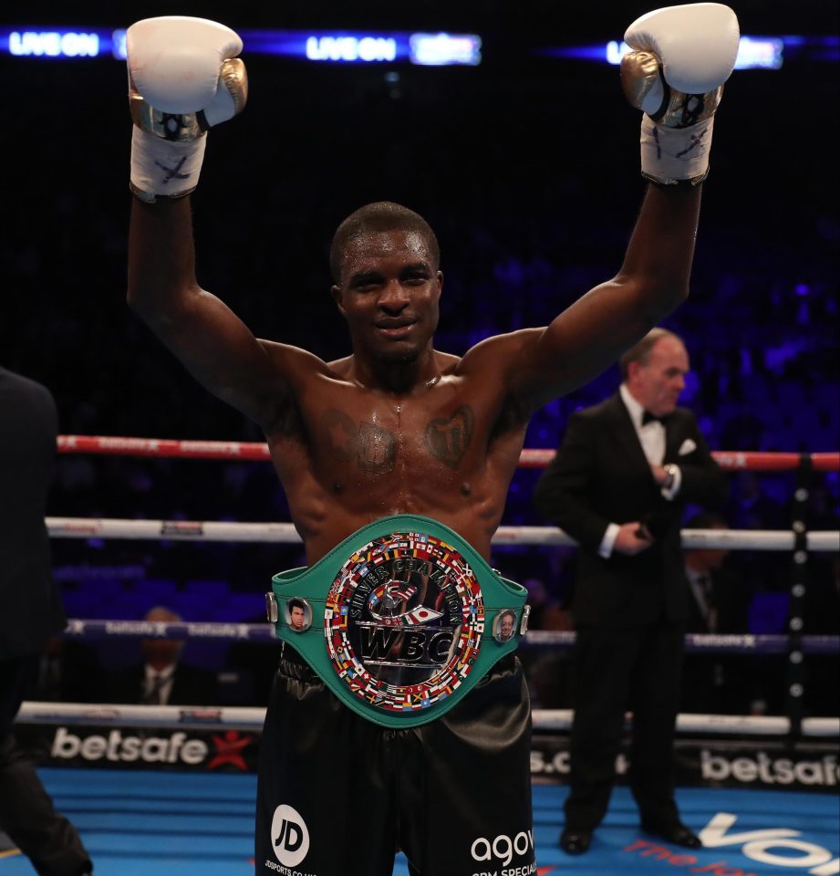  British boxer Ohara Davies is the former WBC silver champion