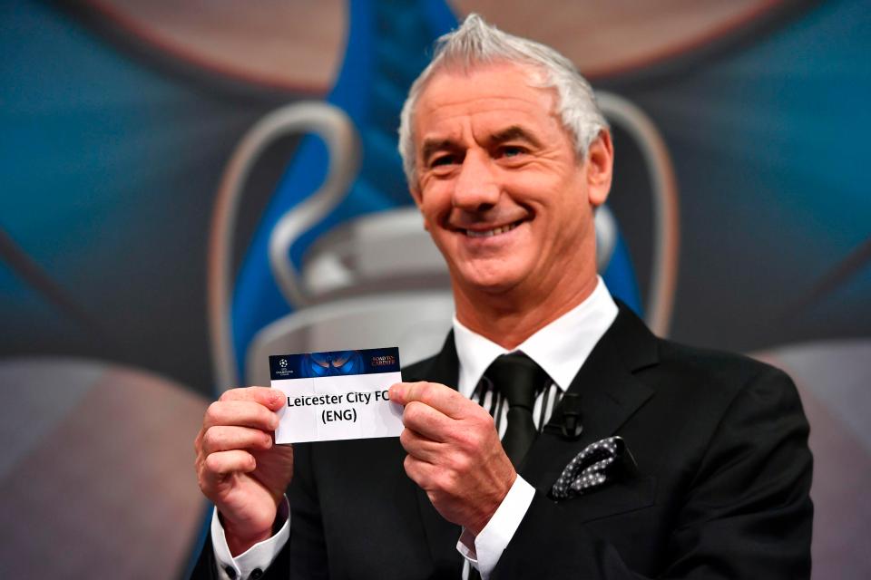  The 56-year-old was involved in this years Champions League knockout draw