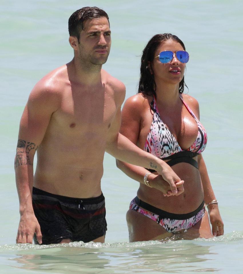  It was alleged that Cesc Fabregas and Daniella Semaan had an affair