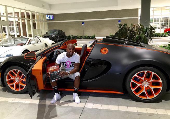  Floyd Mayweather has one of the biggest car collections in the world