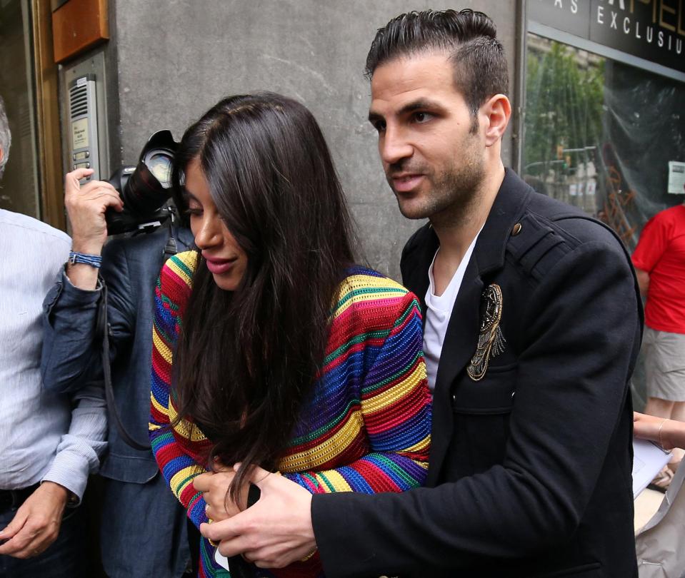  Things got messy for Daniella Semaan and Cesc Fabregas in a legal divorce battle