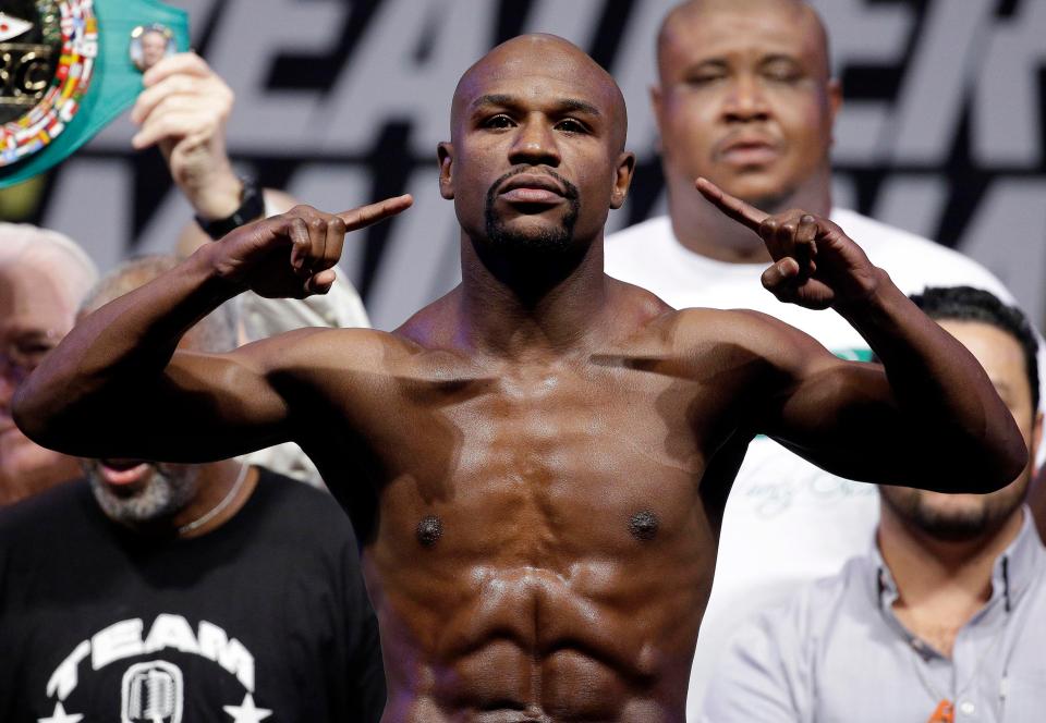  Floyd Mayweather was undoubtedly the pound-for-pound king of the boxing ring