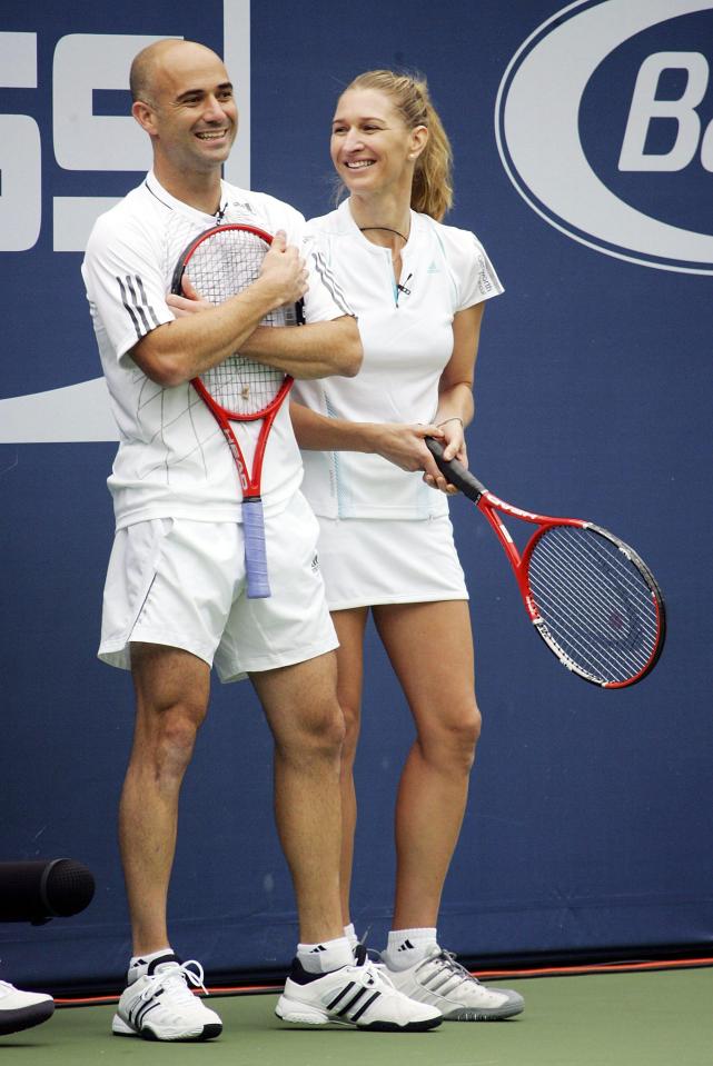  Steffi Graf and Andre Agassi have enjoyed a happy marriage