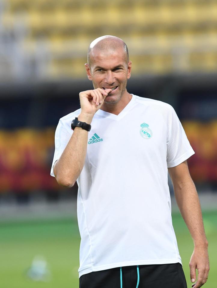  The Arsenal midfielder revealed he is still in contact with Real Madrid boss Zinedine Zidane