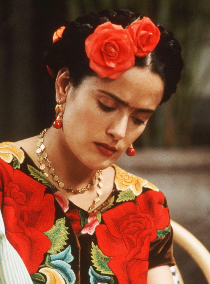  The star was nominated for an Oscar for her work in Frida