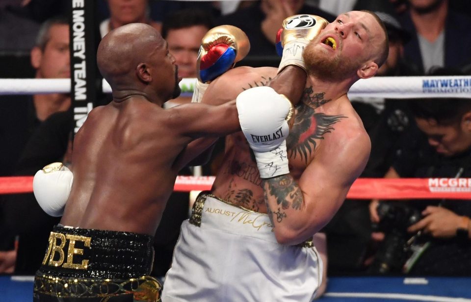  Floyd Mayweather took a while to warm up against Conor McGregor but beat him comfortably