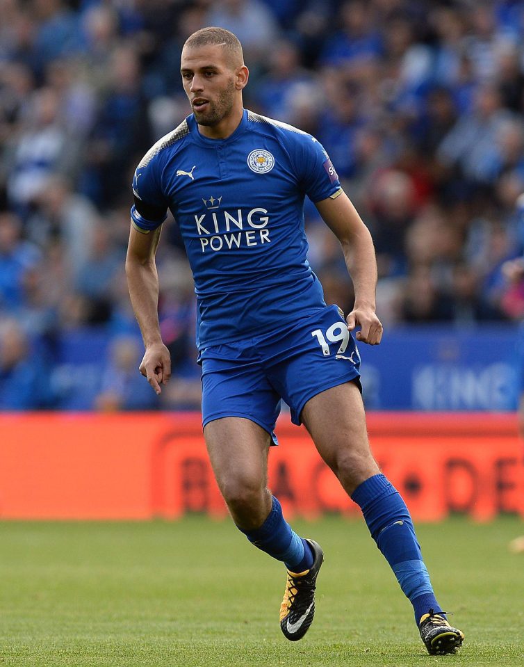  Islam Slimani is set to be sold by Leicester during the January window