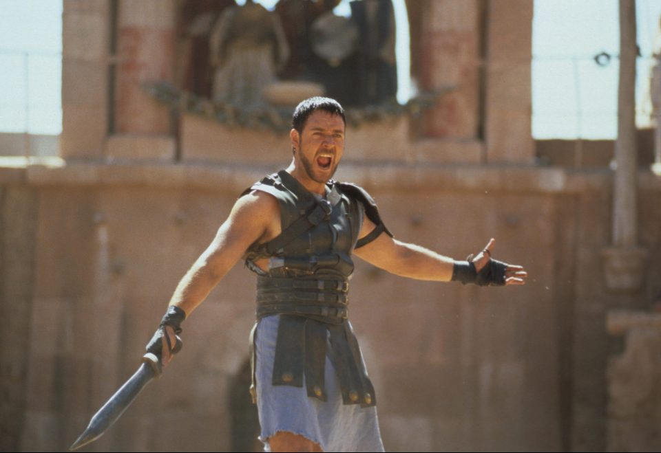  Russell Crowe won Best Actor at the Oscars for his role in Gladiator.