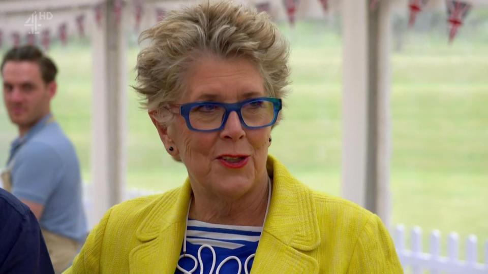  Prue Leith has caught the eye of one of Bake Off's favourite contestants...