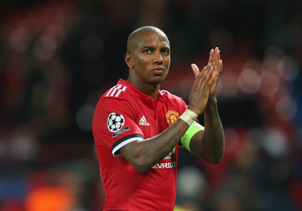 Ashley Young came second but was some way short of Salah