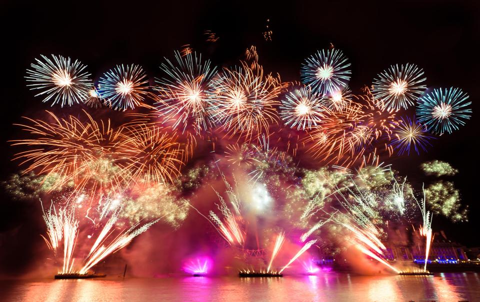  Every year London Fireworks dazzle the crowds at midnight as the new year is rung in