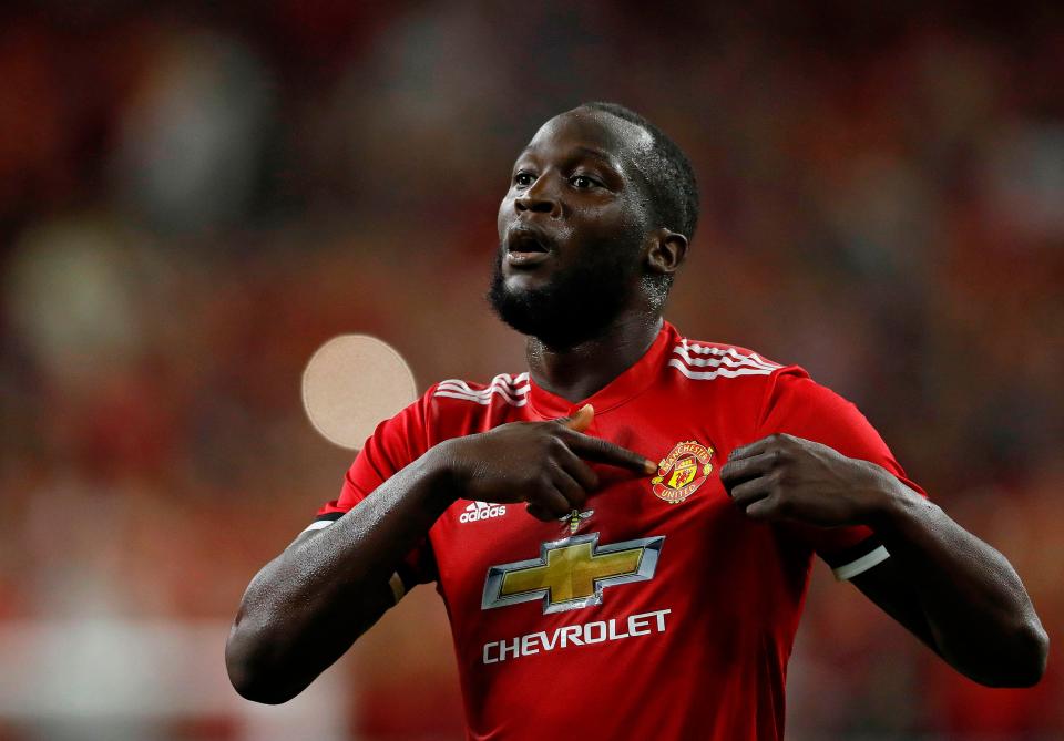  Romelu Lukaku scored the last time Man United played City in America