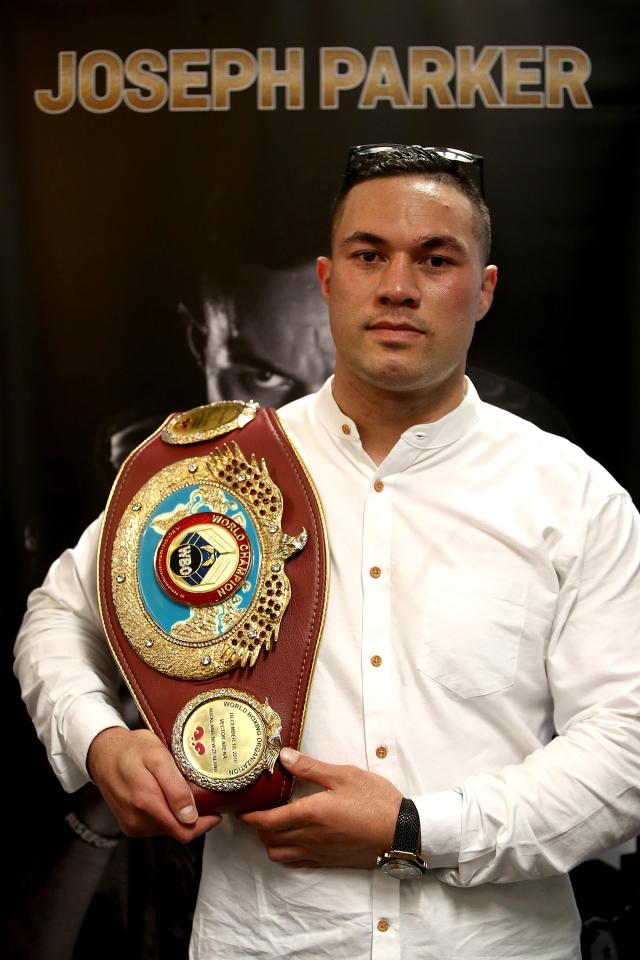  AJ will fight Kiwi Joseph Parker in his first step towards unifying the heavyweight division