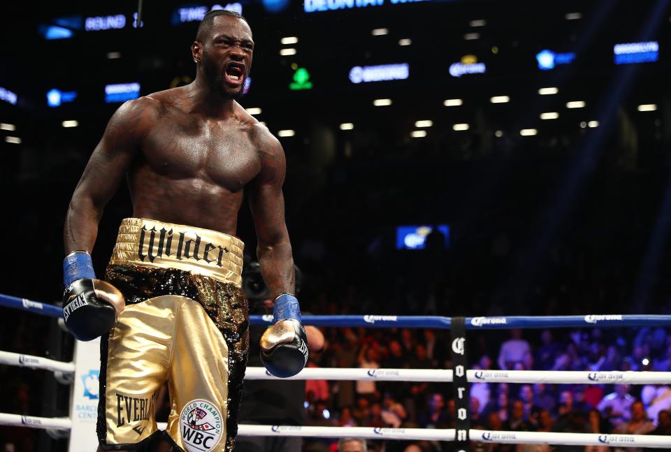  Deontay Wilder is also on AJ's radar