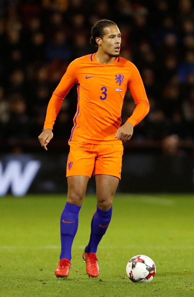  Virgil van Dijk is a Dutch international defender