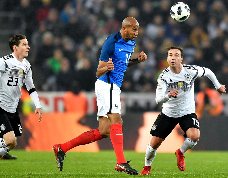  Steven N'Zonzi has been capped twice by the French international since making his debut in November