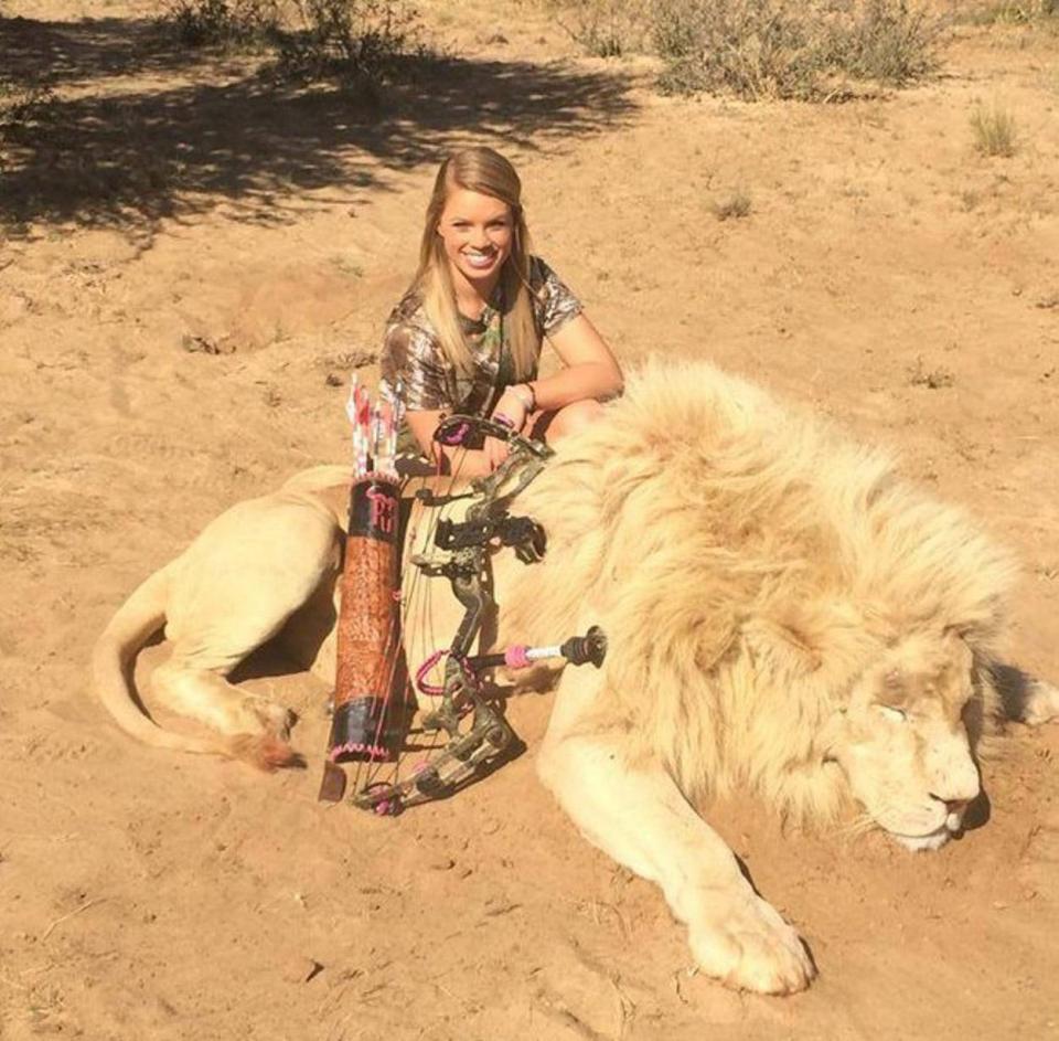  Kendall Jones boasts how she loves to kill some of the rarest animals on earth