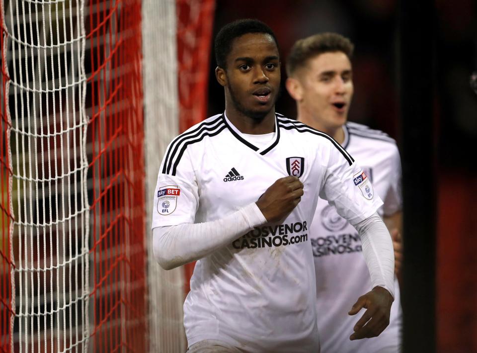  Ryan Sessegnon is wanted by Manchester United and Tottenham