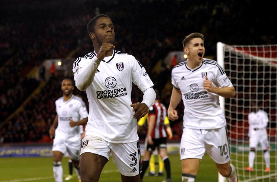  Sessegnon scored a hat-trick against Sheffield United