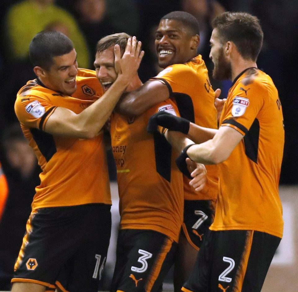  Wolves have established a four-point lead at the top of the Championship