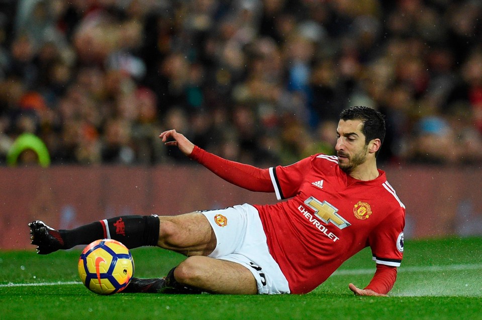 Henrikh Mkhitaryan has played just twice since November 5