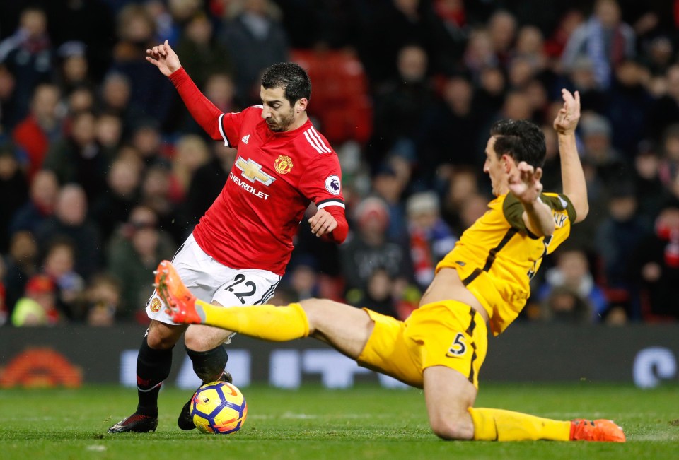 United would rather give away Henrikh Mkhitaryan in exchange for Mario and cash