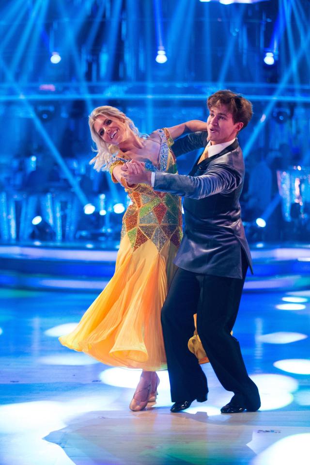  Mollie and AJ wowed the crowds during the BBC dancing competition