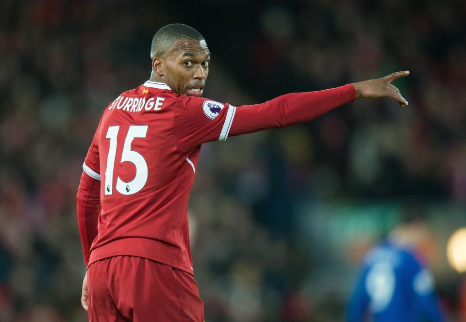  Daniel Sturridge may look to leave Liverpool in search of game time in January