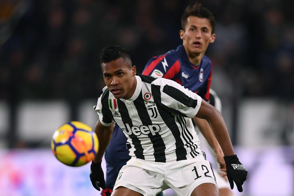  Alex Sandro has been in and out of the Juventus first team this season