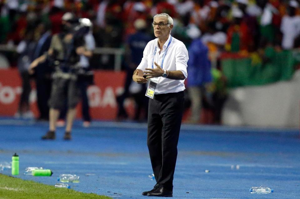  Egypt boss Hector Cuper oversaw North African side reach World Cup finals