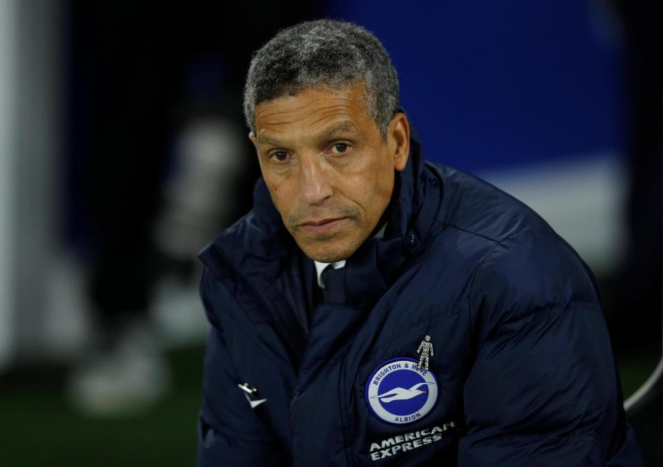  Chris Hughton's Brighton take on Huddersfield