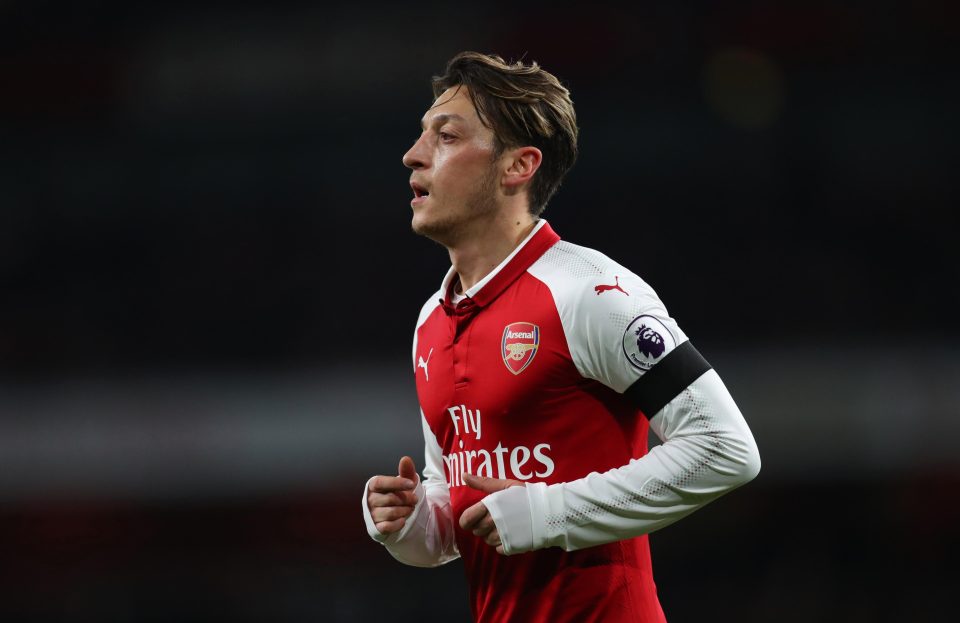  Barcelona are among Europe's biggest sides also keen on signing Mesut Ozil