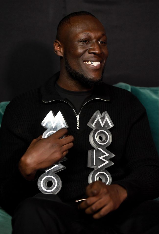  Stormzy scooped the gongs for Best Male, Best Album and Best Grime Act at this year's Mobo Awards